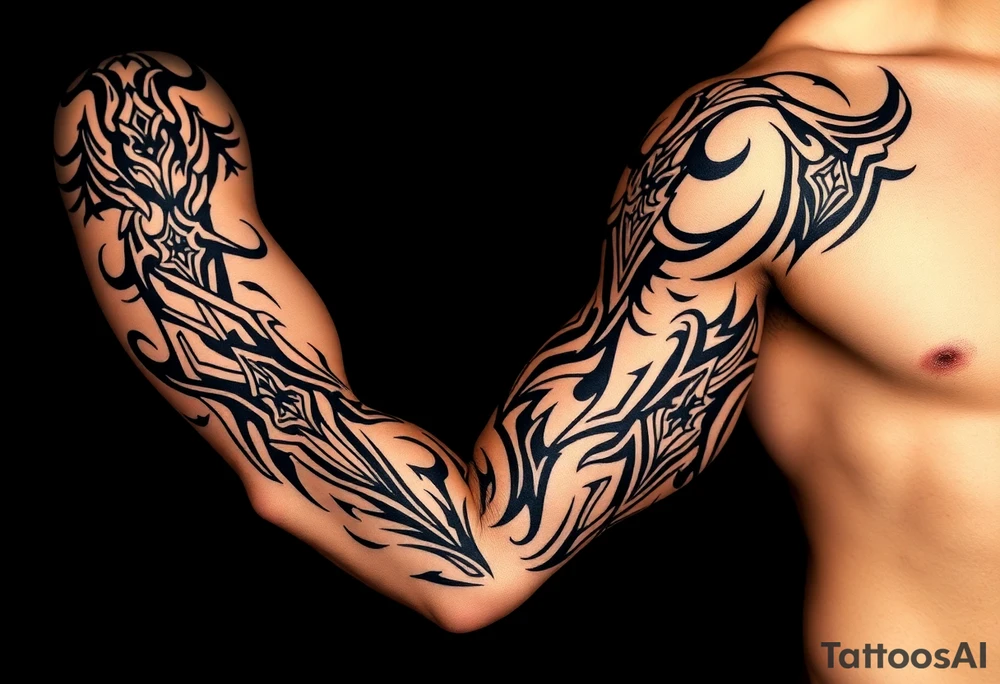 Lightening tattoo idea