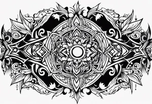 armband, berserk style tattoo idea