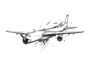 aviation sleeve tattoo idea