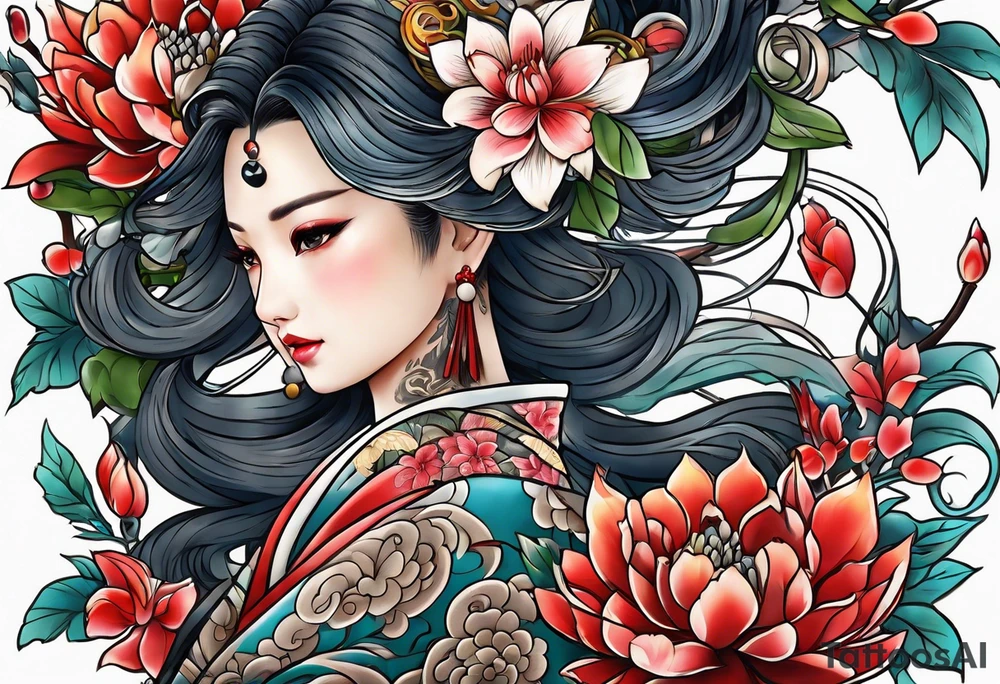 Rồng tattoo idea