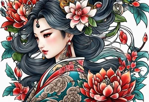 Rồng tattoo idea