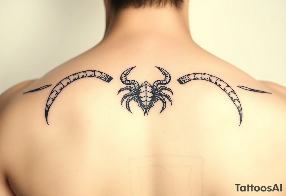 dos escorpiones tattoo idea