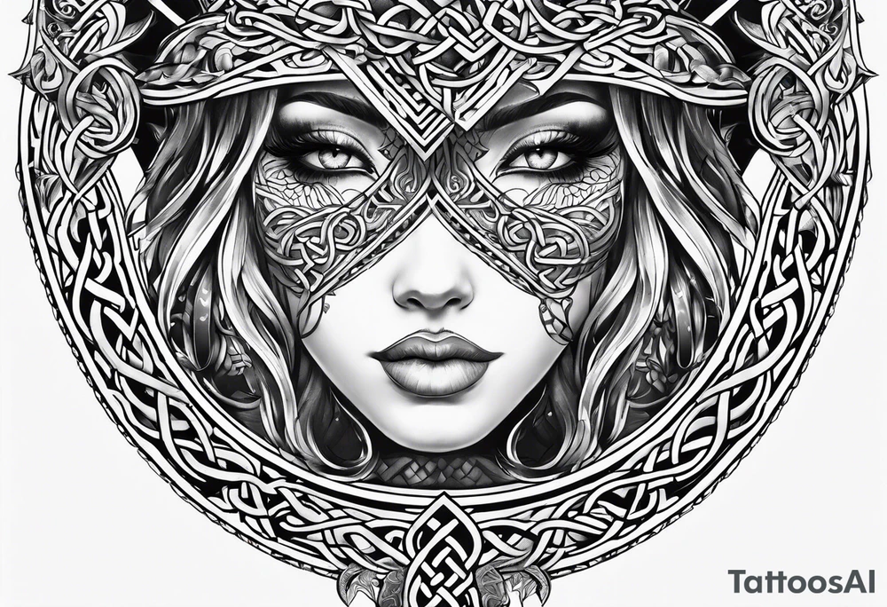 Celtic sleeve tattoo idea