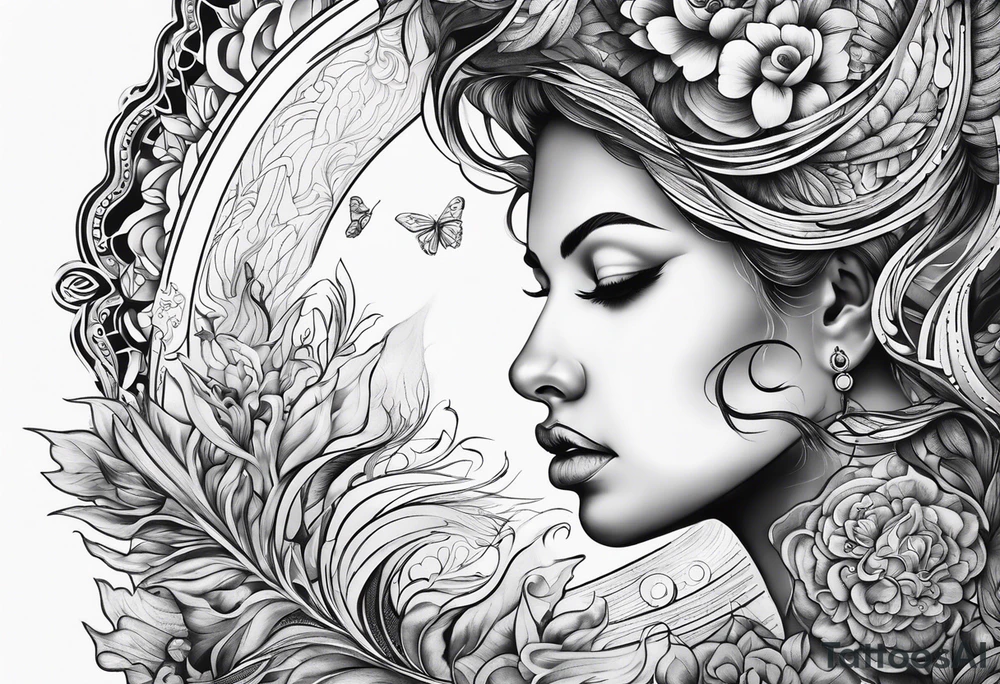 Sons and mothers tattoo idea