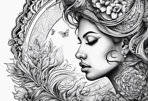 Sons and mothers tattoo idea