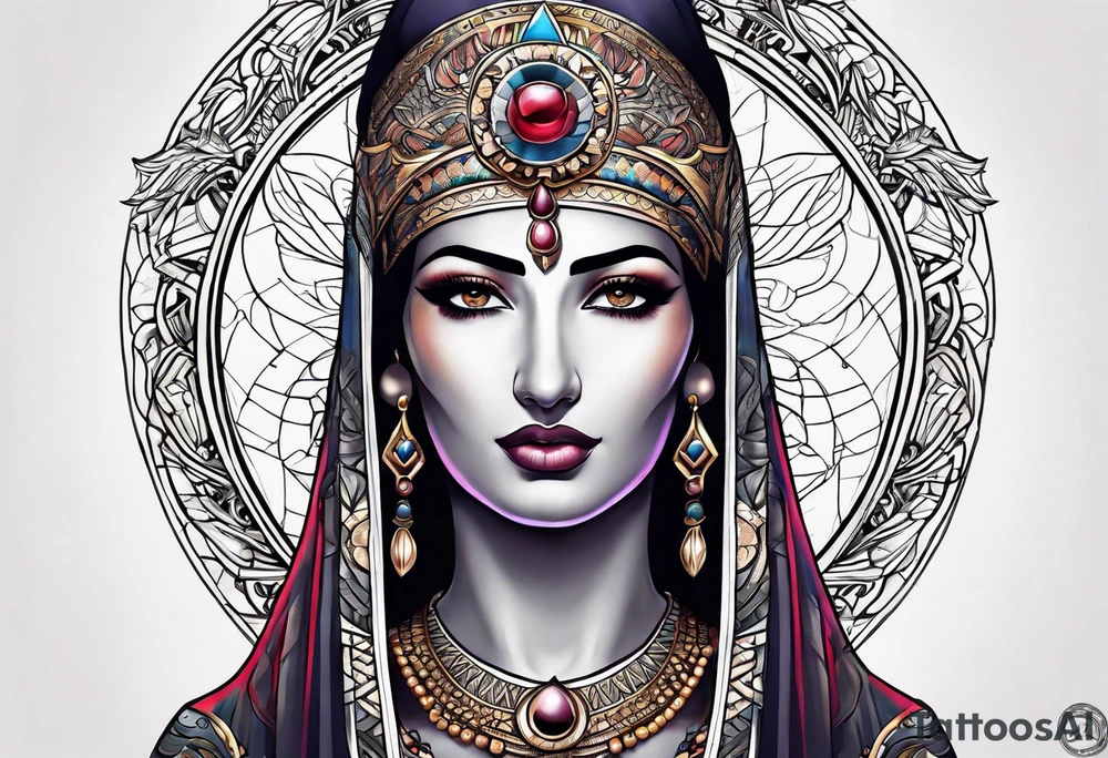 Isis Goddess Tattoo tattoo idea