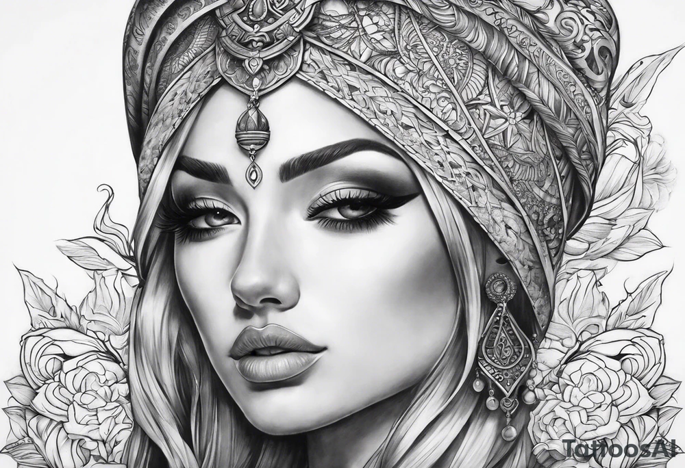 Need to make a cover up for a half sleeve for a male. Want it to be religious tattoo idea