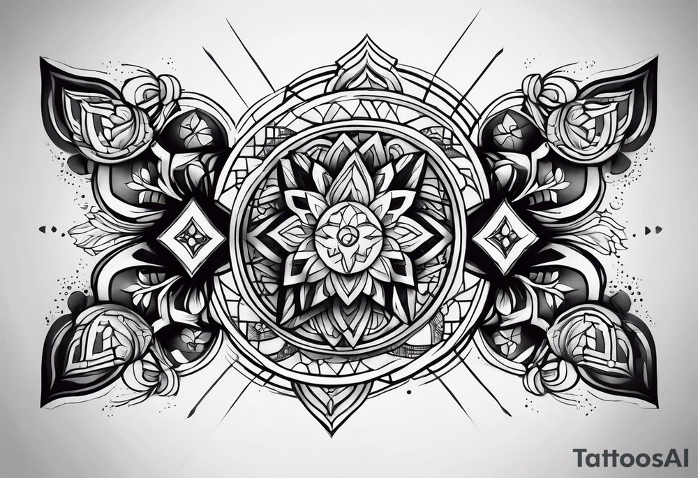 Forearm designs tattoo idea