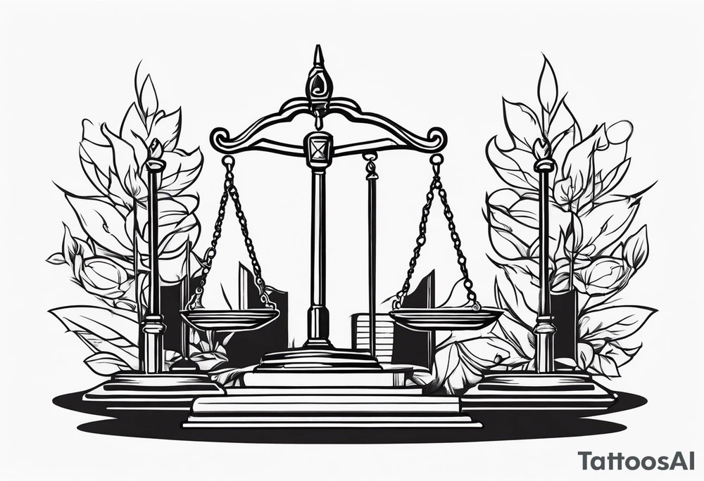 lawyer tattoo idea