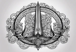 viking style tattoo tattoo idea