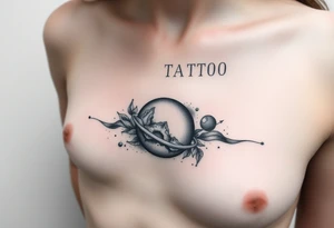 outer space tattoo idea