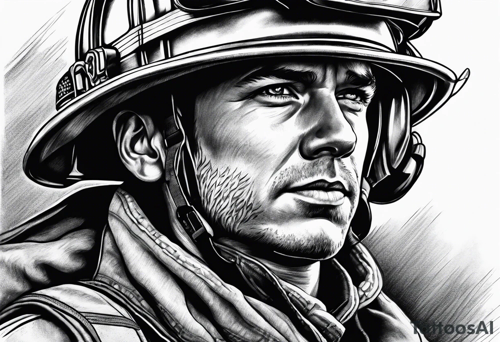Firefighter Memorial tattoo idea