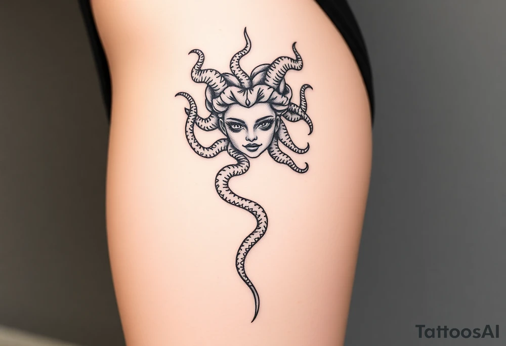 A Medusa tattoo tattoo idea