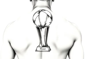 Kobe Bryant trophy tattoo ideas tattoo idea