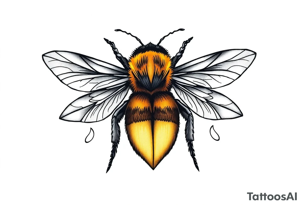 bumblebee tattoo idea