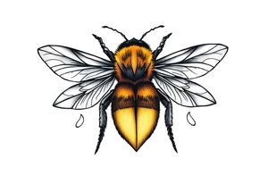bumblebee tattoo idea