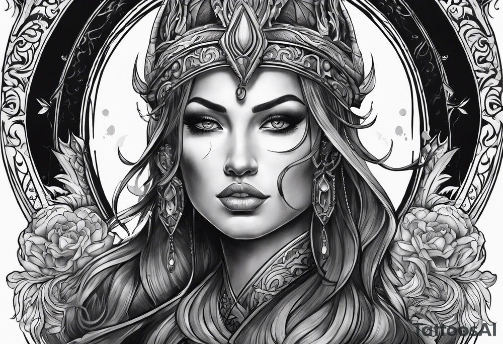 Fourche hades tattoo idea