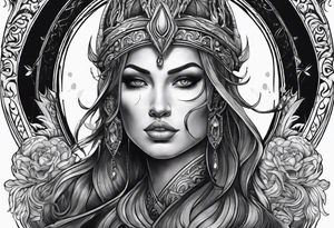 Fourche hades tattoo idea