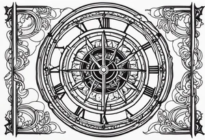 When the time is right I the lord will make it happen tattoo idea