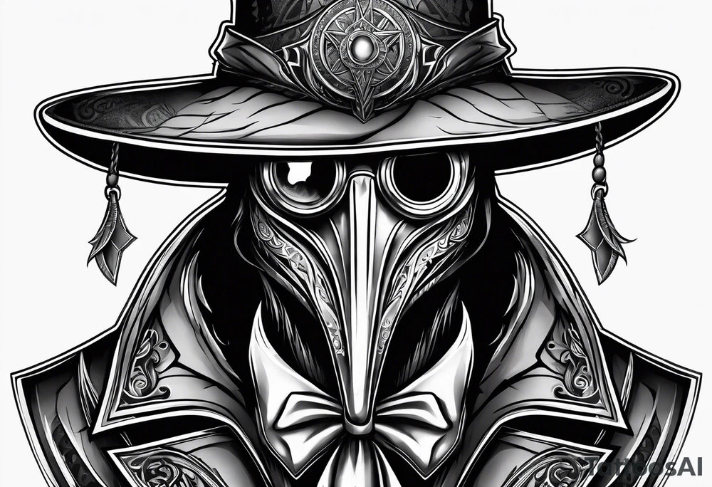 Plague doctor tattoo idea
