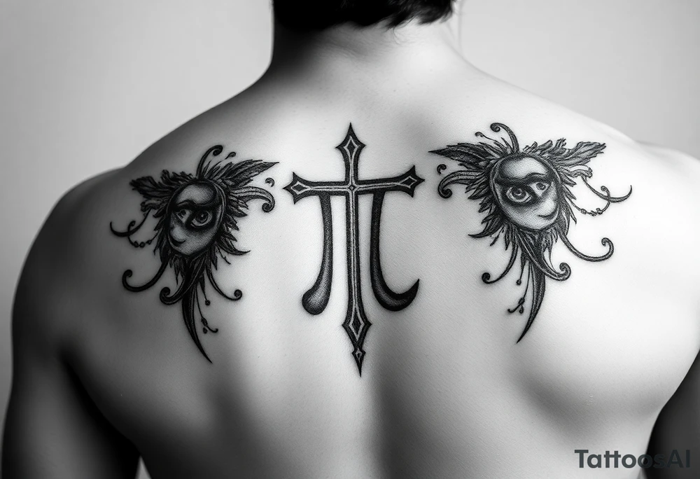 Δ (Delta) – Often symbolizes change or transformation
	•	Π (Pi) – Could represent perseverance or trial, especially if paired with “dokimē”
	•	Φ (Phi) – Can represent philos (love) or fire/light, abstractly
	•	Χ (Chi) – Used to abbreviate Christ (Χριστός) tattoo idea