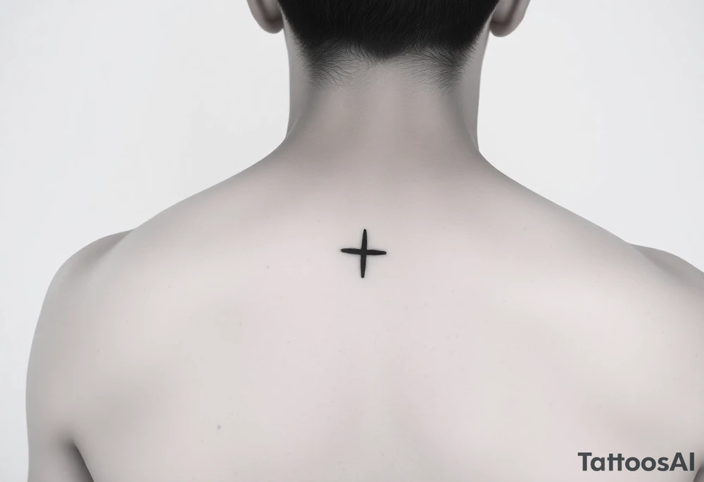 Simple minimalist feminine tattoo small line art on arm tattoo idea