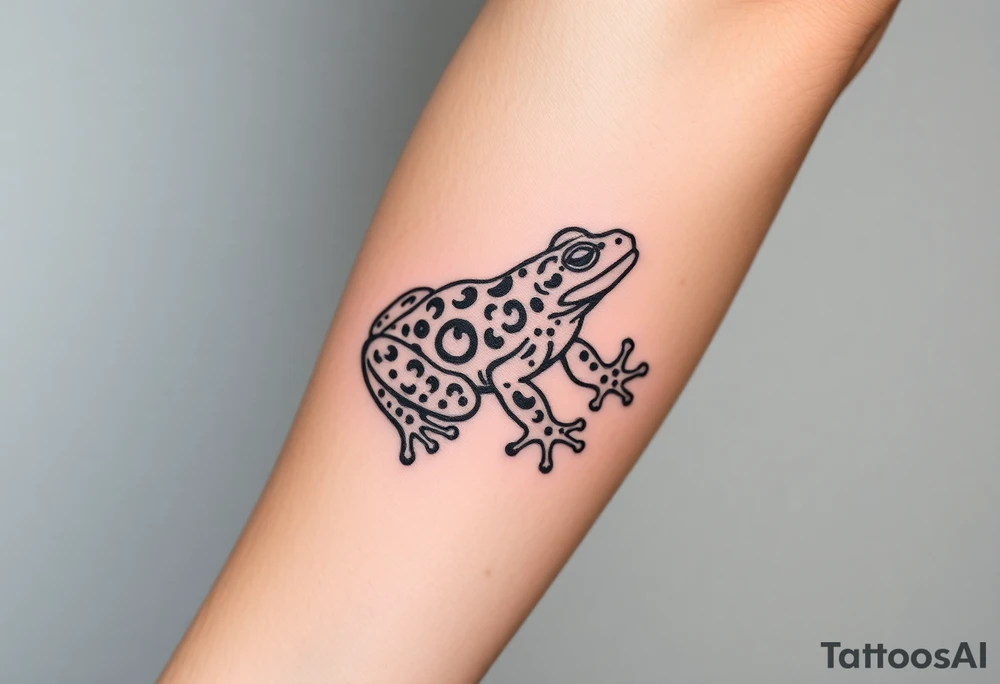 Toad sage japanese traditional tattoo idea