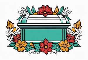 jesus tomb


vintage flowers
old school vintage simple traditional design 



bold color simple tattoo idea