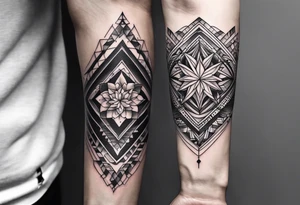 a tattoo that fill up the outside of the whole forearm tattoo idea