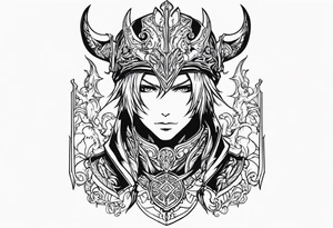 Final Fantasy XIV Warrior tattoo idea