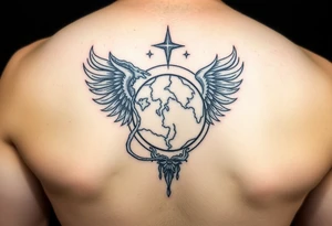capricorn, virgo, earth, love tattoo idea