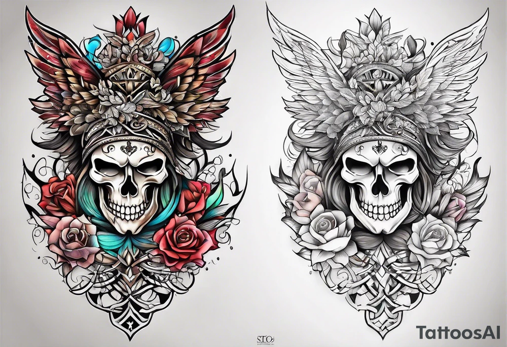 STERNUM tattoo idea