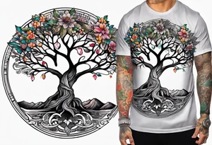 tree of life tattoo idea