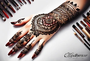 Henna designs tattoo idea