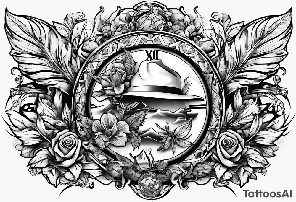 in memory of dad tattoo idea
