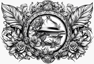 in memory of dad tattoo idea