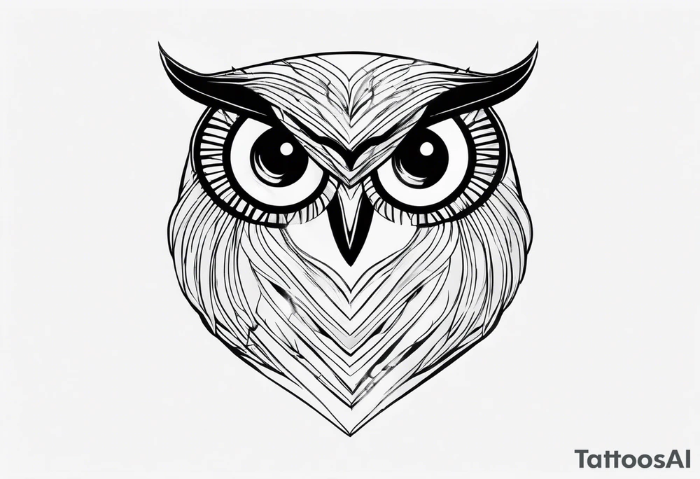 An owl with the name Teagan written inside of it somewhere tattoo idea An owl with the name Teagan written inside of it somewhere tattoo idea