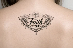 Faith quote tattoo idea