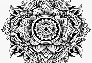here and now tattoo idea