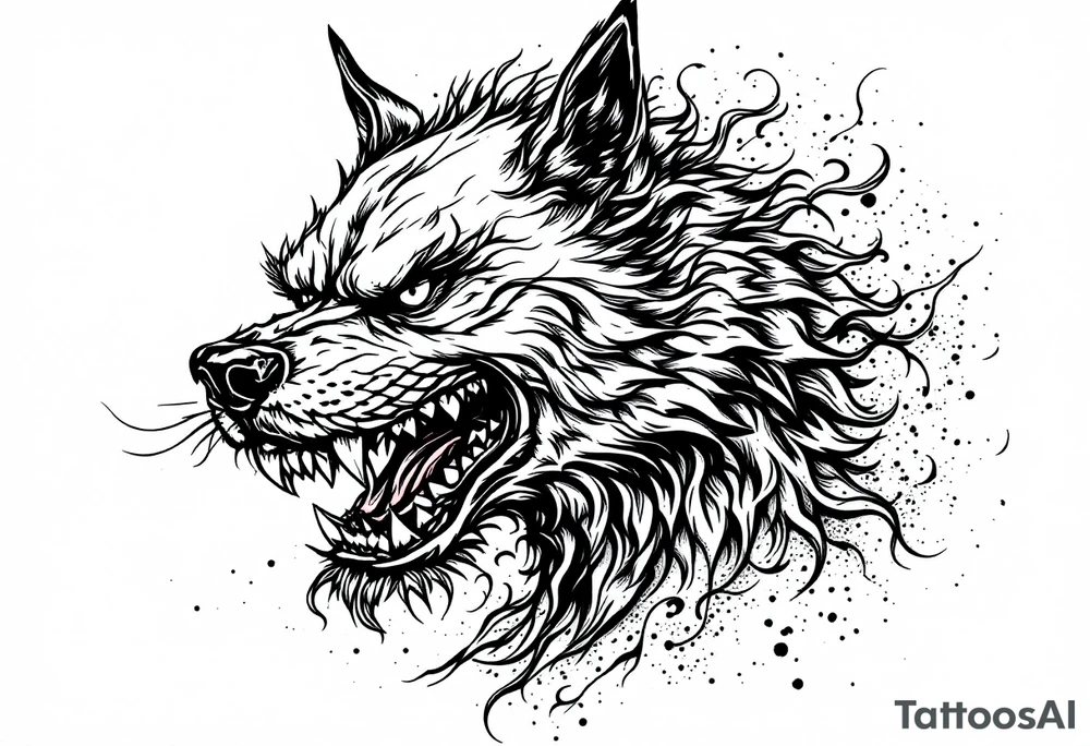Japanese fu dog tattoo idea
