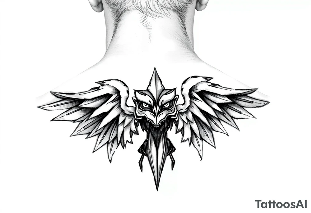A tattoo that gives off fashion, and streetwear with inso. from Virgil Abloom as a Designer tattoo idea