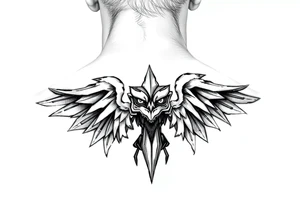 A tattoo that gives off fashion, and streetwear with inso. from Virgil Abloom as a Designer tattoo idea