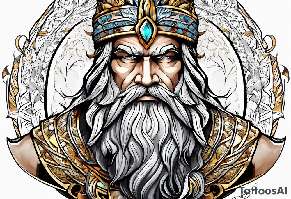 General zeus tattoo idea