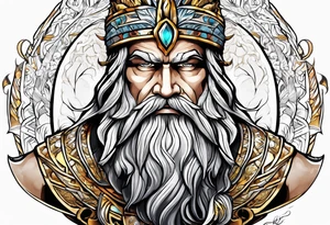 General zeus tattoo idea