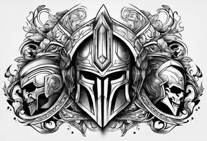 SPARTAN ABSTRACT tattoo idea