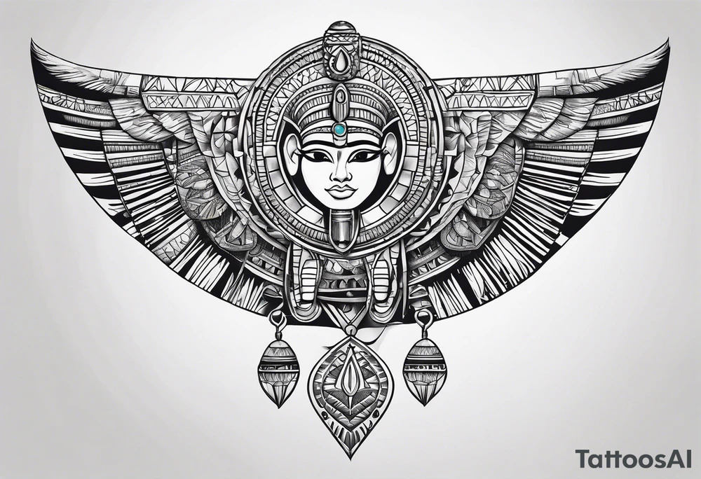 egyptian tattoo tattoo idea