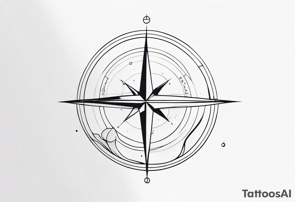Coordinates tattoo idea