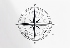 Coordinates tattoo idea
