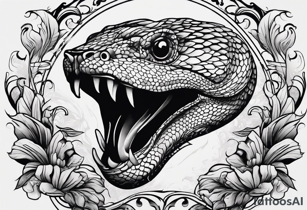 Copperhead tattoo idea