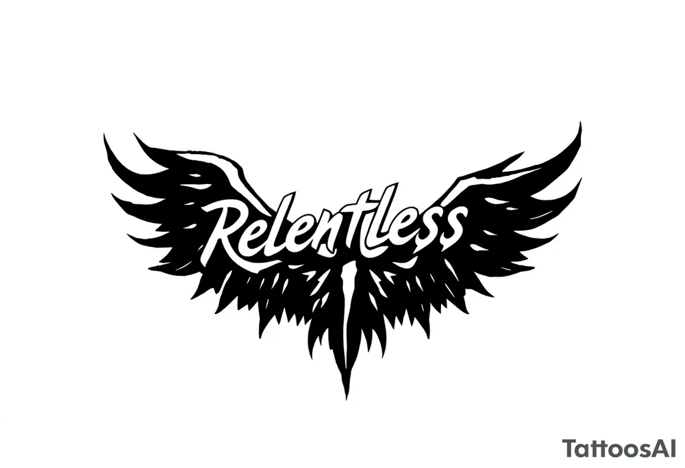 Relentless tattoo idea
